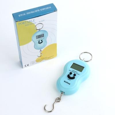 China Peeling/School Machine Carrying Backlit Squash Scale Express Luggage Scale Fishing Hook Shopping Scale for sale