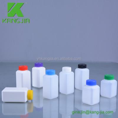 China 100ml Square Reagent Bottles Smooth Surface Narrow Mouth Reagent Bottle for sale