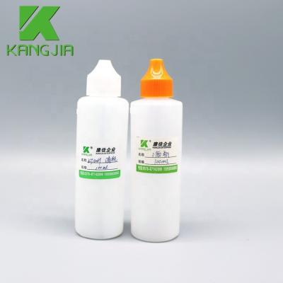 China Smooth Exterior Durable Lab Medicine Dropper Plastic White Plastic Chemical Bottle For Reagents 100ml 200ml for sale