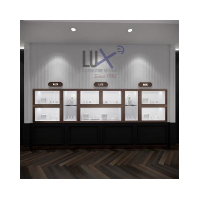 China LUX Design Top Grade Jewelry Design Idea Jewelry Store Retail Shops For Boutiques for sale