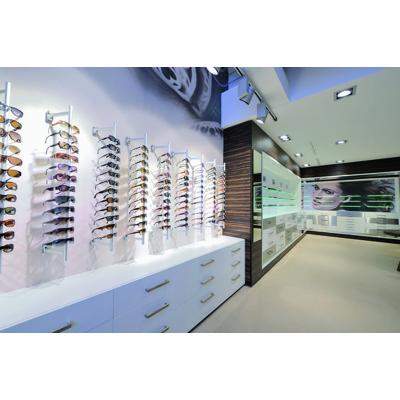 China LUX Customized Factory Supply Optical Showroom Decoration, Optical Shop Design For Shops 5 Years Quality Warranty for sale