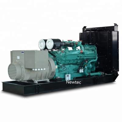 China 60Hz 3 phase 440V for Philippines market main use 700kw diesel generator with Cummins KTA38-G1 875kva 900kva generator for sale NPC-700GF for sale