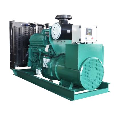 China Main Power 400kw 500kva Diesel Generator Powered By Cummins KTA19-G3A 400 Kw 500 KVA Silent Generator For Starting Large Machinery NPC-400GF for sale