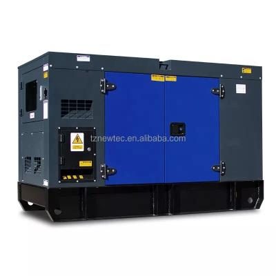 China genset 120V 240V 20 KVA home standby diesel generator 15kw 16kw 20kva super silent generator by UK-Perkins engine with ATS NPP-16GF for sale