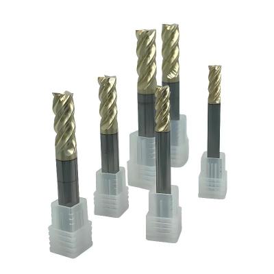 China Tungsten Cobalt Alloy HRA 92.8 Combined Carbide Milling Cutter For Titanium Alloy Products Tungsten Steel Machine Tools Coating Milling Cutters for sale