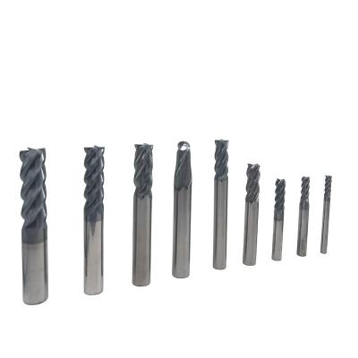 China Tungsten Cobalt Alloy HRA 92.8 Carbide Milling Cutter For Xiamen Milling Cutter Tungsten Steel Semi-hard Steel Milling Cutter With Coating Tools for sale