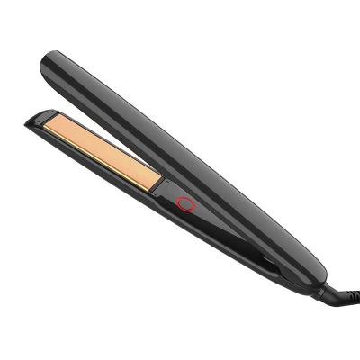 China Hotel Private Label High Quality Hair Styling Tools Electric Titanium Hair Straightener and Curler 2 in 1 Professional Flat Iron for sale