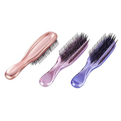 China For Home Use Nylon Bristle Hair Brush Mini Hair Brush For Salon Hair Styling Tools for sale