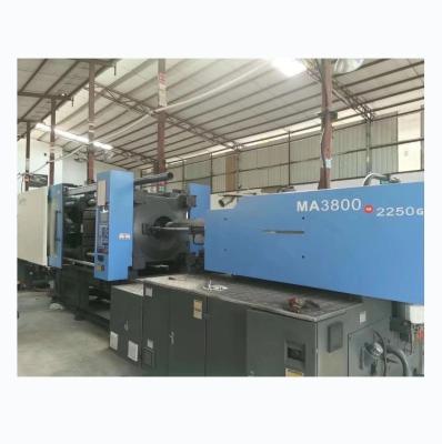 China MA3800 horizontal high quality used plastic injection molding machine 380Ton with servo motor for sale for sale