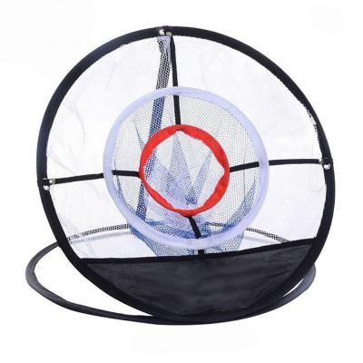 China Chipping Aids Training Portable Pop Up Practice Golf Chipping Net For Outdoor Indoor Swing Training for sale