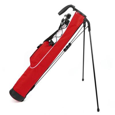 China Outdoor Wholesale Lightweight Golf Throw Rack Bag Portable Durable Golf Bag For Golf Course Driving Range for sale