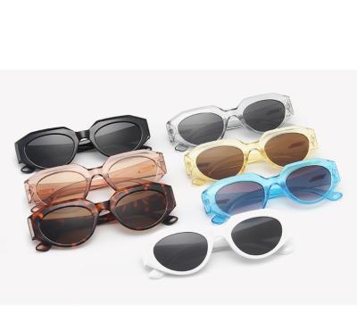 China Fashion China production hexagonal glasses frame multilateral shape frame fashion sunglasses for sale