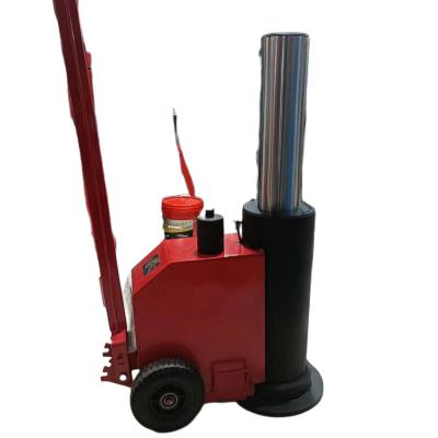 China Auto Repair Tools Factory Hot Selling Pneumatic Hydraulic Jack 80 Ton Truck Tire Changing Tools for sale