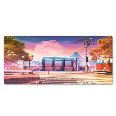 China Comfortable High Quality Rubber Material Mouse Pad Sheet Gaming Rubber Mouse Pad for sale