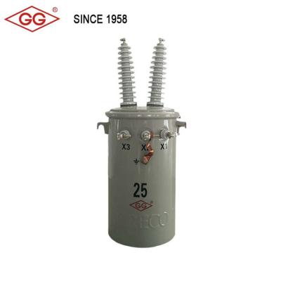 China 25KVA Power Single Phase Pole Mounted Transformer for sale