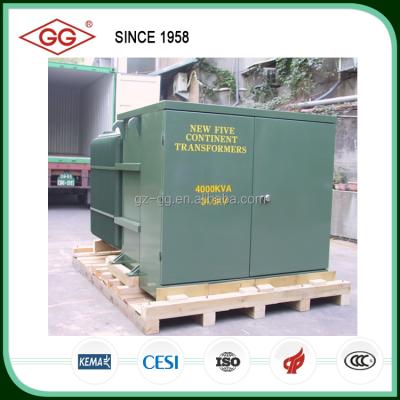 China Three Phase 33KV Power Protection Mounted Transformer for sale