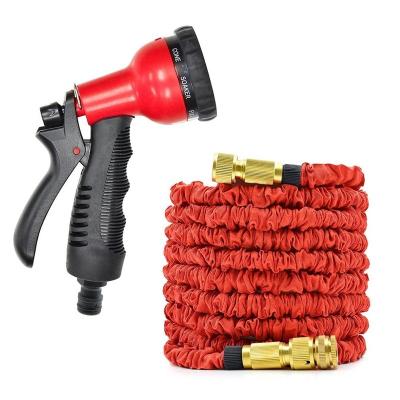 China Amazon Adjustable Garden Hose-2020 Upgraded 100ft Expandable Magic Flexible Metal Garden Water Hose for sale