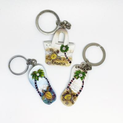 China Customized Logo Beach Turtle Main 3D Souvenir Chain Tourist Gift By Art Decor Manufacturers YIWU BaiWen Promotional Gift for sale