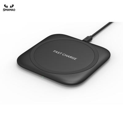 China Qi Qi Standard Fast Wireless Charger Charging Pad for Phone Charging for sale