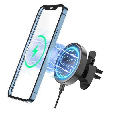 China Cell Phone Station Top Selling Magnetic Products Car Wireless Charger Phone Fast Chargers for sale