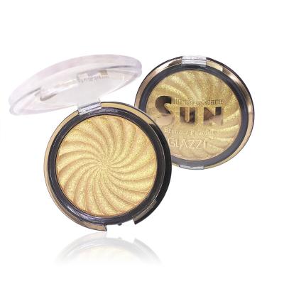 China Wholesale Waterproof Metallic Shimmer Highlighting Bronzer Makeup Powder Highlight Shimmer Powder iluminador for sale