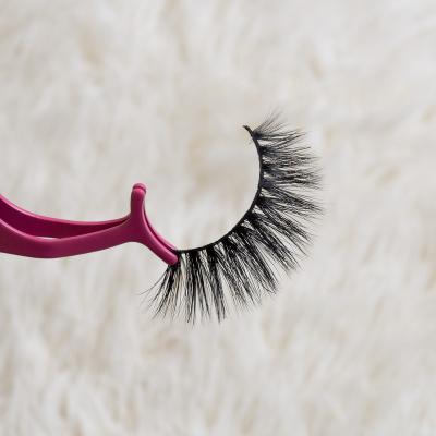 China Real mink eyelashes 3d winged eyelashes 100% mink lashes mink lashes fluffy real pestanas postizas seller reusable for sale