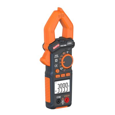 China Generation Delivery Clamp Multimeter With Auto Range Ohm Clamp Multimeter 208A for sale