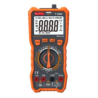 China Various T28D factory capacimetro smart digital multimeter T28D widely used from sale for sale