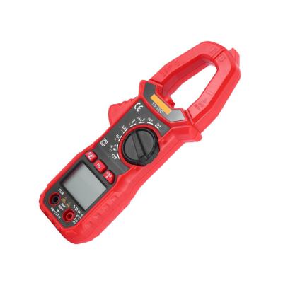 China Multifunction Portable Type 6000 Count LCD Display Clamp Meter AC DC Voltage Digital Ohm Clamp Tester With Test Probe TS-18C for sale