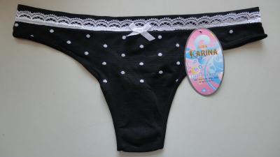 China Women Eco-Friendly Young Ladies G-String Thongs Underwear Eco-Friendly Micro Thong 6502# for sale