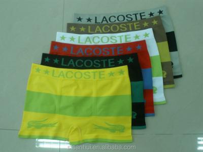 China Antibacterial Fashionable Design Junior Seamless Boxers for sale