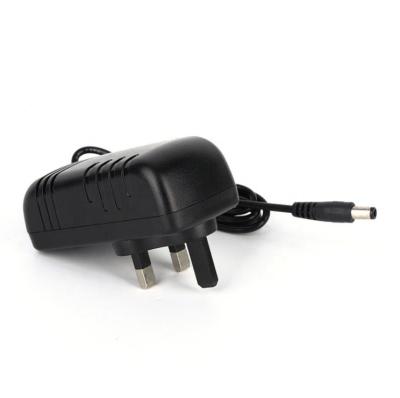 China Custom Made ABS Plastic CCTV Camera Electrical Cabinet 24V 1A DC Power Supply Wall Charger for sale