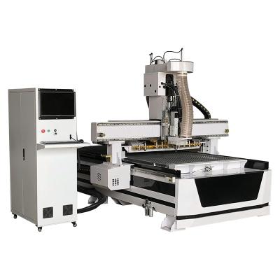 China Factory CNC Router Woodworking Engraving Machine Used For Wood Cutting Linear ATC CNC ROUTER for sale