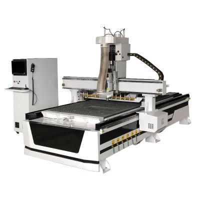 China Factory NC-Studio Controller Wood Engraving Cutting CNC Router 1300mm*2800mm for sale