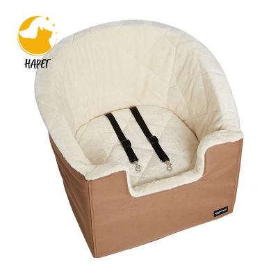 China Travel Dog Car Seats Bench Dog Car Basket Travel Safety Bed Pet Car Seat For Outdoor Dog Bed for sale