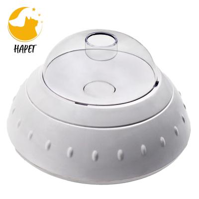 China Automatic Fashionable Pet Food Cartridge Feeder Bowl Container For Cat Eating And Playing for sale