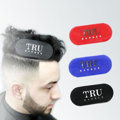 China Fashion 2 Pieces/Pack Hair Grip Customized Logo Barber Grips Hook And Loop Clip Sticker Clips Custom Salon Hair Clip for sale