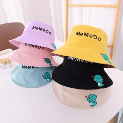 China Imitate children animal fisherman new style big brim fruit baby summer thin basin hat for sale