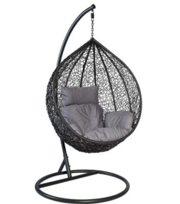 China Household Contemporary Hanging Lazy Bird Chair Rattan Nest Basket Chair Balcony Cradle Furniture Outdoor Swing Hanging Basket Chair for sale