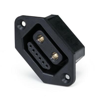 China JOYDO 2+6 lithium battery 50A e-scooter connector waterproof male-female connector for sale