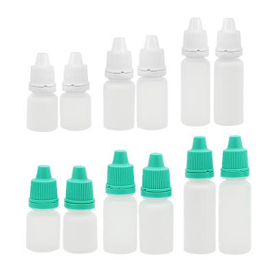 China 5ml 10ml 15ml medicine eye drops transparent plastic bottle is used for eye care for sale