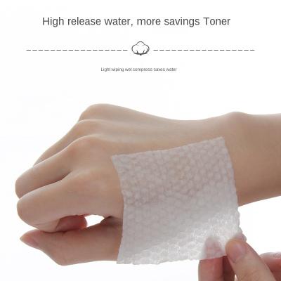 China Directly Wipe Disposable Cosmetics Cotton Pad High Quality Nonwoven Absorbent Face Towel Discharge Makeup Cotton for sale