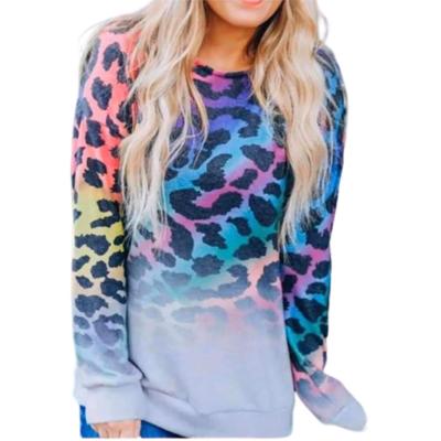 China J&H Fashion Breathable Leopard Print Long Sleeve Jacket For Autumn And Winter for sale