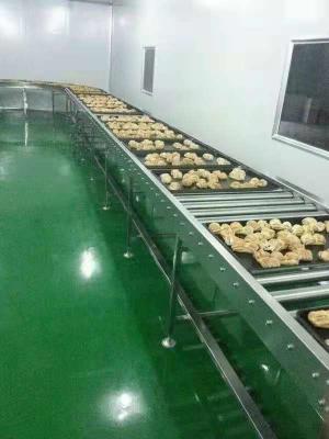 China Big Capacity Meat Fish Bread Cooling Tower Double Drum Spiral Quick Freezer for sale