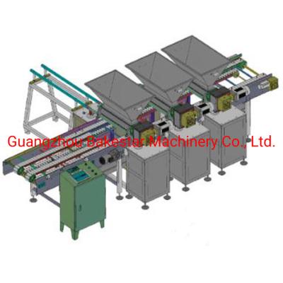 China Máquina rápida del depositante de los pasteles, torta del mollete de la confitería que hace la máquina en venta