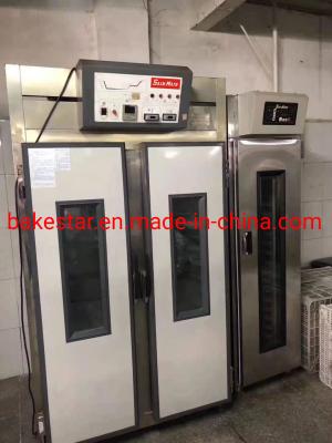 China Retardador industrial Proofer de la pasta de pan 6 bandejas de la carretilla 192 con la refrigeración en venta