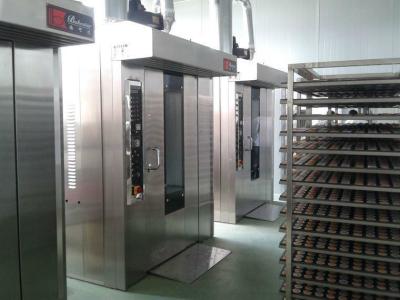 China 380V modificado para requisitos particulares que cuece el horno rotatorio del estante de las bandejas rotatorias del horno 32 en venta