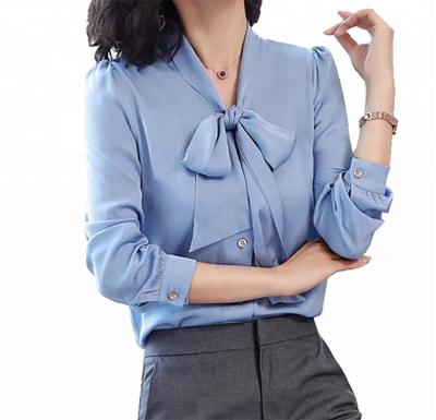 China New Fashion Women Anti-Shrink Casual Long Sleeve Blouse Elegant Office Shirt for sale