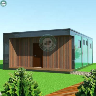 China EU Standard 60sqm One Bedroom Modern Home Container Residence Modular Detachable Container Villa In London for sale