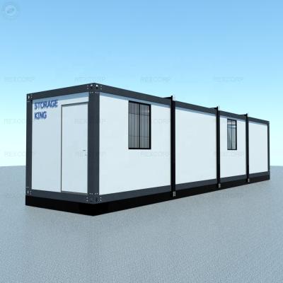 China Modern Modular 40ft Container Storage House For Rent Recycle Mobile Container Storage Room For Sale for sale